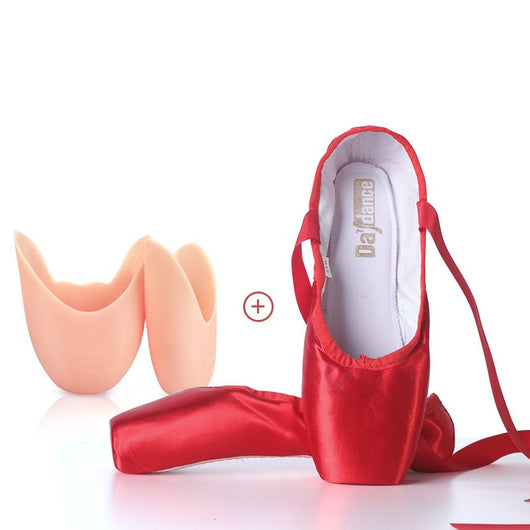 Zapatillas de Ballet Planas para Niñas con Cintas de Satén - Image 5