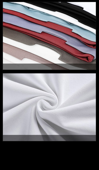 Suéter de Cuello Redondo Doble Capa en Colores Sólidos - Image 15