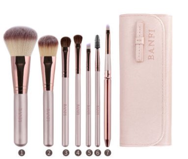 Set de Brochas para Sombra de Ojos con Pelo Natural - Principiantes - Image 9