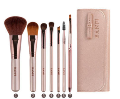 Set de Brochas para Sombra de Ojos con Pelo Natural - Principiantes - Image 6