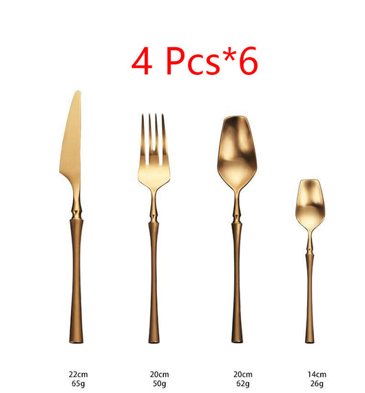 Juego de 4 Cucharas de Acero Inoxidable Premium - Image 9