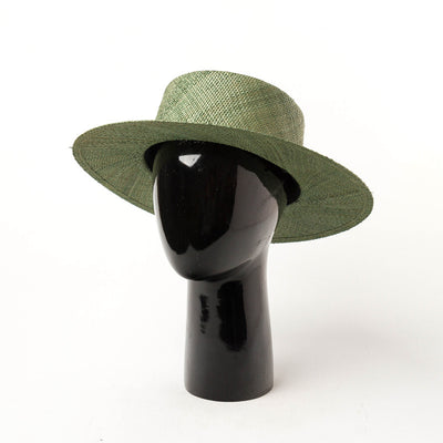 Sombrero de Paja Plano Teñido Europeo y Americano - Image 6