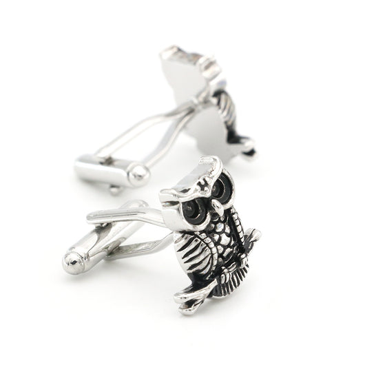 Gemelos Vintage Búho Negro - Colección Animal Series - Image 8