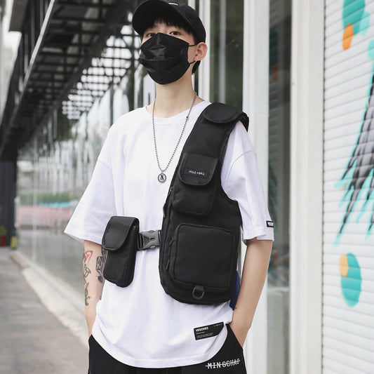 Mochila Táctica de Pecho para Parejas - Estilo Urbano Moderno