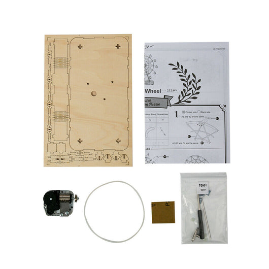 Caja de Música Educativa Ruotai Ruoke - Bloques de Madera para Armar - Image 4