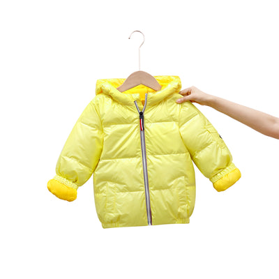 Chaqueta Acolchada Impermeable con Diseño Espacial para Niños - Image 15