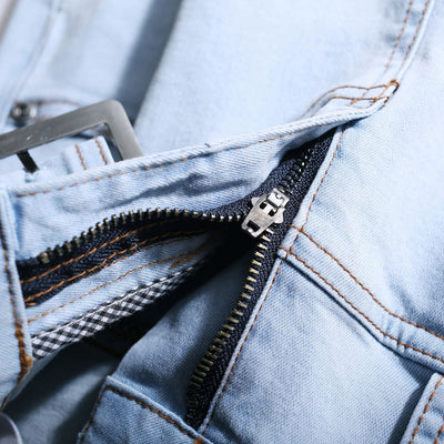Jeans Bootcut Cintura Alta Estilo Coreano 100% Algodón - Image 9