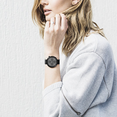 Reloj de Moda para Mujer Shengke - Dial Creativo, Malla de Acero Inoxidable y Resistencia al Agua - Image 12
