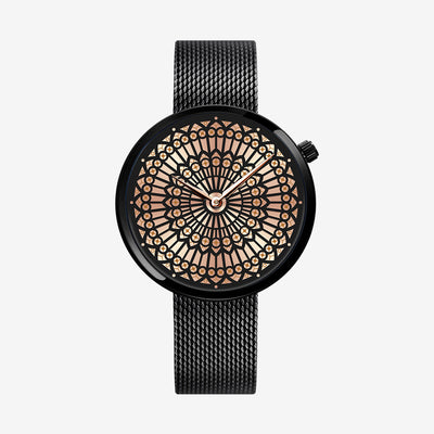Reloj de Moda para Mujer Shengke - Dial Creativo, Malla de Acero Inoxidable y Resistencia al Agua - Image 2