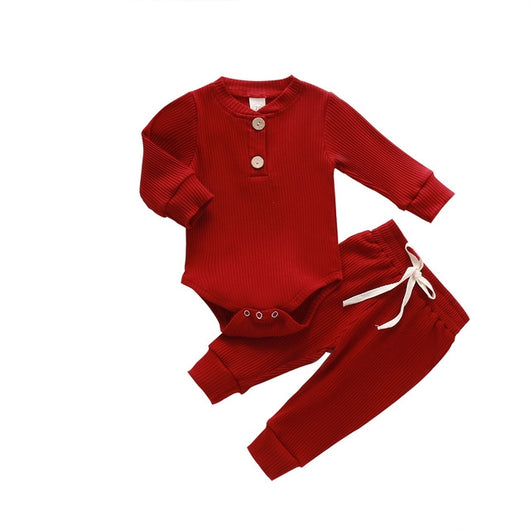 Ropa Ribete para Bebés Recién Nacidos Primavera Otoño Unisex - Image 5