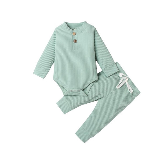 Ropa Ribete para Bebés Recién Nacidos Primavera Otoño Unisex - Image 2