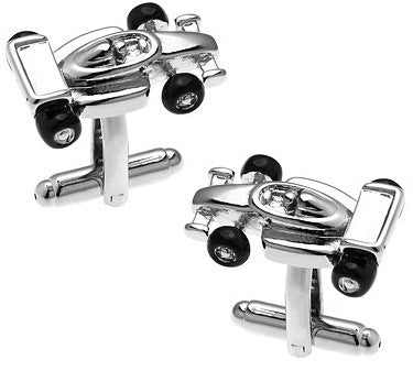 Gemelos de Puño Francés Racing Epoxy para Hombre - Image 7