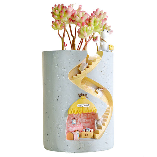 Maceta de Suculenta con Diseño Infantil Divertido - Image 2