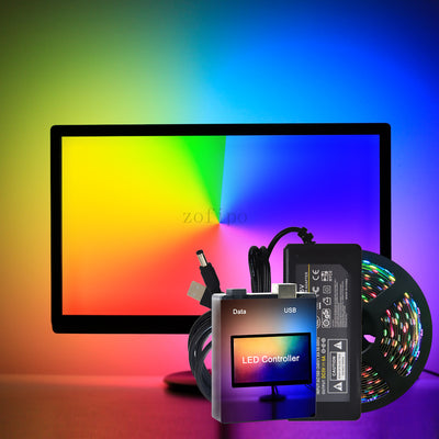 Barra de Luz LED Sincronizada para Monitor Gaming