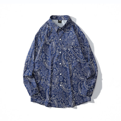 Camisa de Manga Larga con Estampado West Coast para Hombre - Image 8