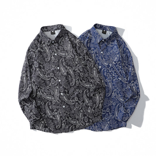Camisa de Manga Larga con Estampado West Coast para Hombre