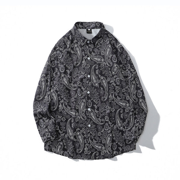 Camisa de Manga Larga con Estampado West Coast para Hombre
