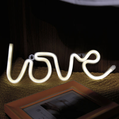 Letrero de Neón LED Decorativo para Fiestas y Hogar