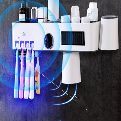 Organizador de Baño Colgante sin Perforaciones - Red de Almacenamiento Dental - Image 10