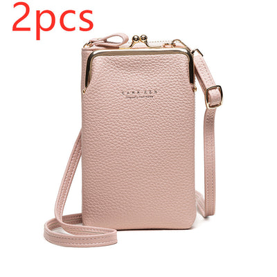 Bolso Bandolera con Patrón Lychee y Diseño Diagonal - Image 4
