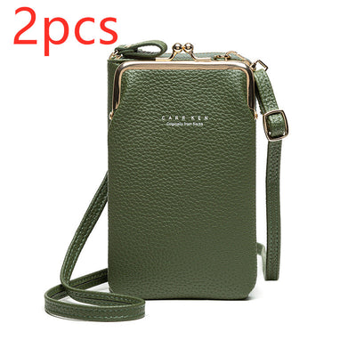 Bolso Bandolera con Patrón Lychee y Diseño Diagonal - Image 10