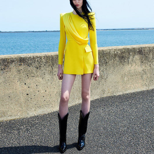 Vestido de Primavera Europeo Elegante - Image 5