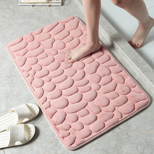 Tapete de Baño Piedra Pebble - Antideslizante para Puerta y Piso - Image 4
