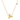 Little Bee Wings Pendant Necklace Ladies Trendy Clavicle Sweater Chain
