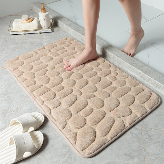 Tapete de Baño Piedra Pebble - Antideslizante para Puerta y Piso - Image 9
