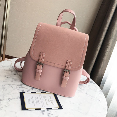 Mochila Compacta de Cuero PU en Colores Pastel para Mujer - Image 11
