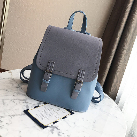 Mochila Compacta de Cuero PU en Colores Pastel para Mujer - Image 13