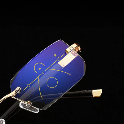 Gafas Progresivas con Corte Diamante - Diseño Moderno y Funcional - Image 9