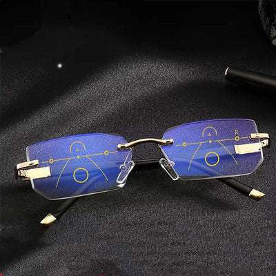 Gafas Progresivas con Corte Diamante - Diseño Moderno y Funcional - Image 3