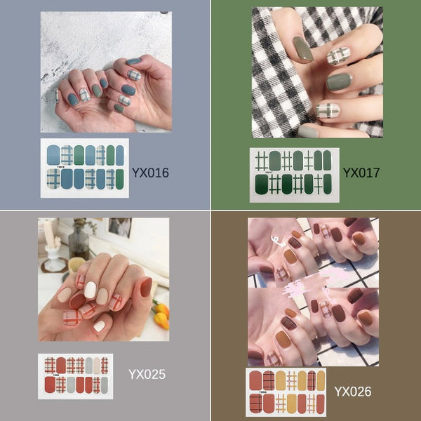 Pegatinas de Uñas Decorativas con Diseños Animados