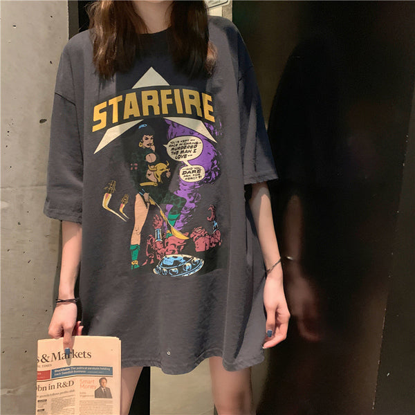 Blusa Holgada de Estilo Relajado para Mujer