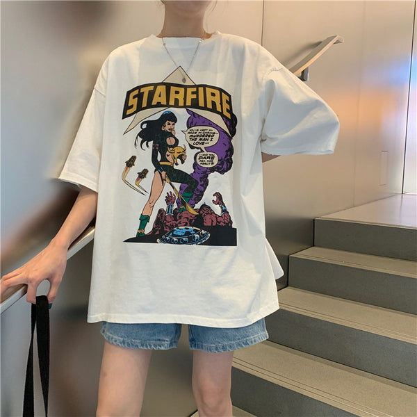 Blusa Holgada de Estilo Relajado para Mujer