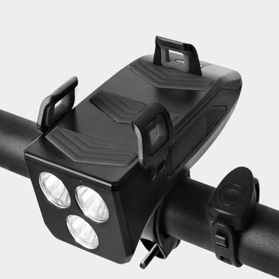 Soporte para Celular de Bicicleta con Timbre Eléctrico y Luz Frontal - Image 13
