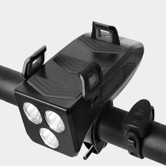 Soporte para Celular de Bicicleta con Timbre Eléctrico y Luz Frontal - Image 13