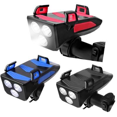 Soporte para Celular de Bicicleta con Timbre Eléctrico y Luz Frontal - Image 10