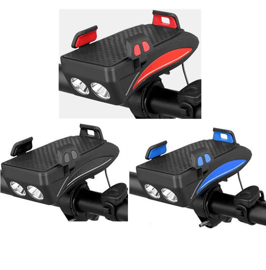 Soporte para Celular de Bicicleta con Timbre Eléctrico y Luz Frontal - Image 12