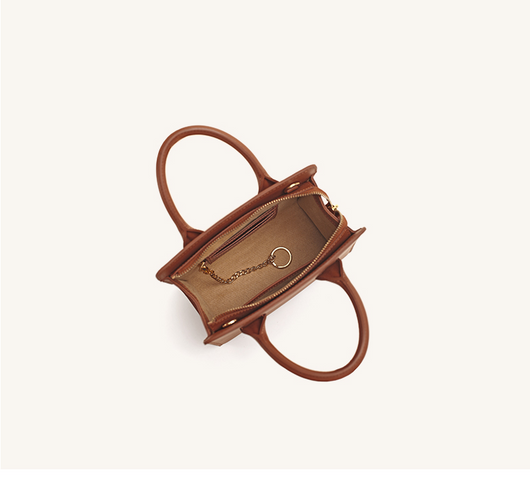 Bolsa Mensajero Cuadrada de Cuero para Commuter - Image 7