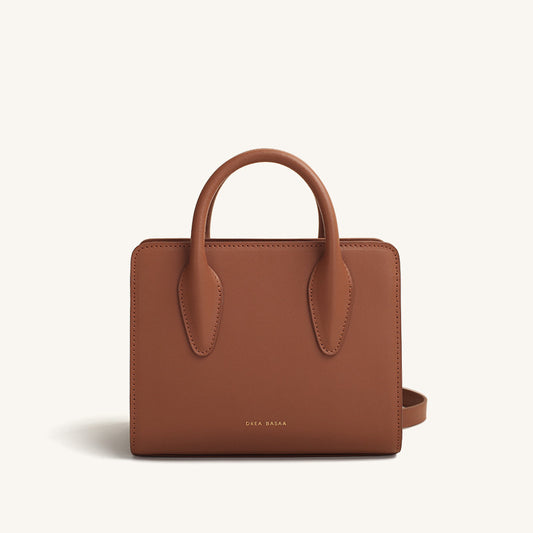 Bolsa Mensajero Cuadrada de Cuero para Commuter - Image 2