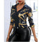 Chaqueta de Gasa Elegante Estilo Europeo
