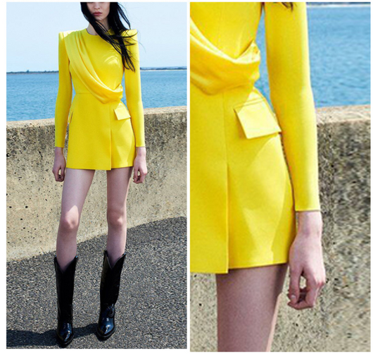 Vestido de Primavera Europeo Elegante - Image 10
