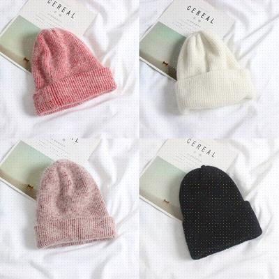Gorro Tejido de Invierno con Pelaje de Conejo - Beanie Cálido para Mujer - Image 9