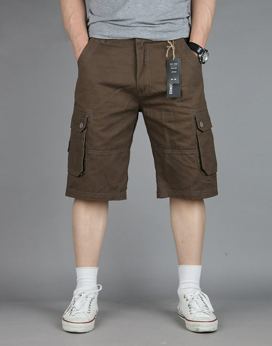 Pantalones Deportivos Casuales Sueltos para Hombre - Shorts Overol Outdoor - Image 9