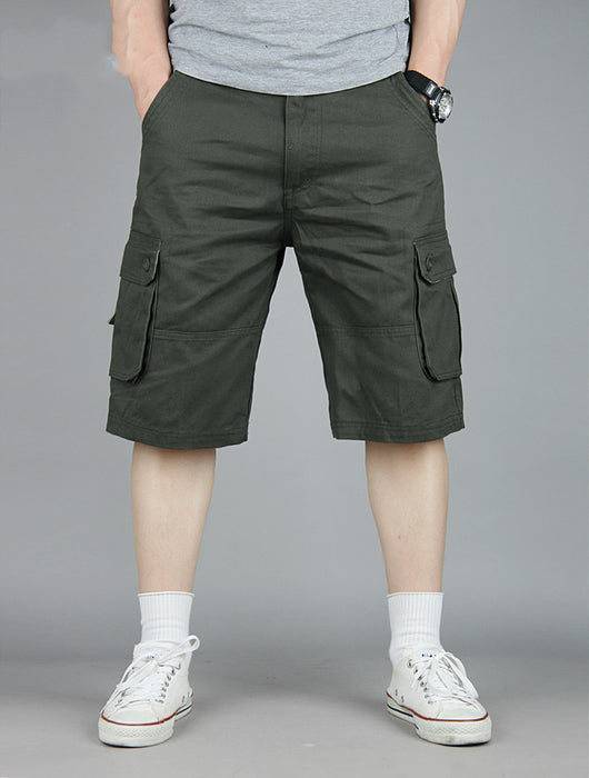 Pantalones Deportivos Casuales Sueltos para Hombre - Shorts Overol Outdoor