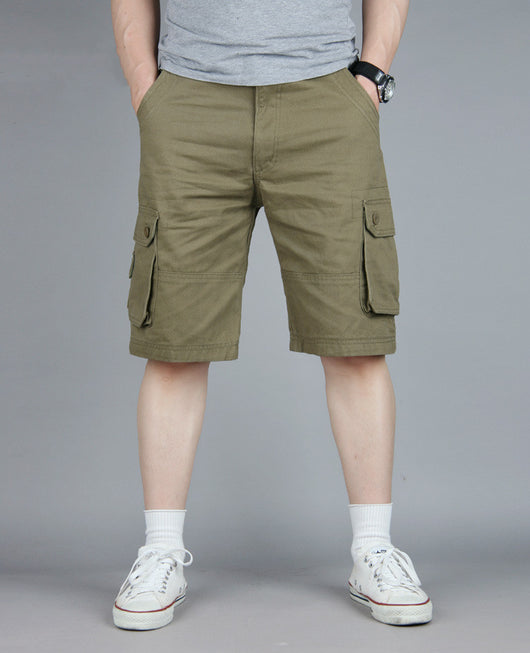 Pantalones Deportivos Casuales Sueltos para Hombre - Shorts Overol Outdoor - Image 5