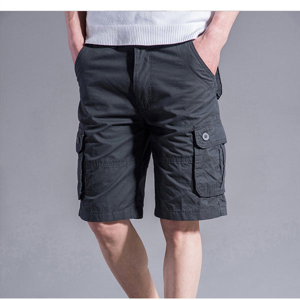 Pantalones Deportivos Casuales Sueltos para Hombre - Shorts Overol Outdoor - Image 6