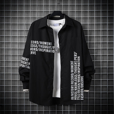 Camisa Casual Hombre Manga Larga Estilo Coreano Primavera Otoño - Image 9